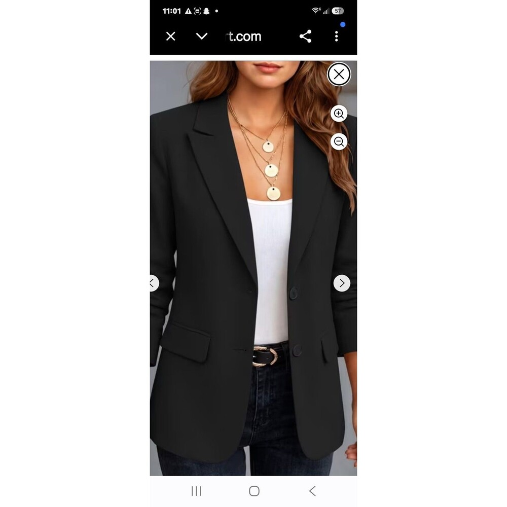 Merona Women's Blazer Size 6 NWT - Picture 6 of 11